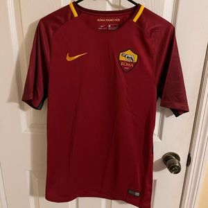 2017 Nike Italy Roma Soccer Jersey